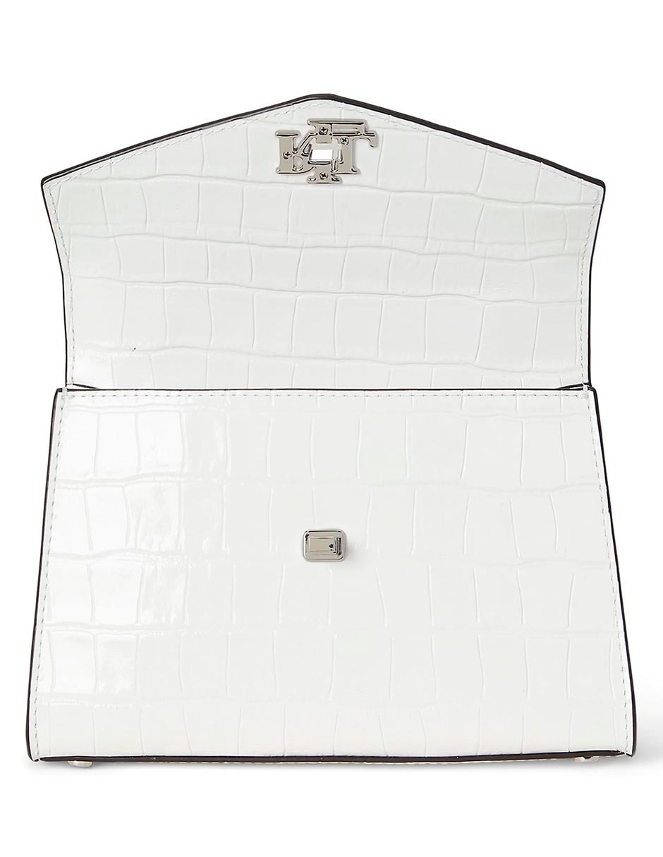 Bolsa satchel Farrah de piel para mujer 3