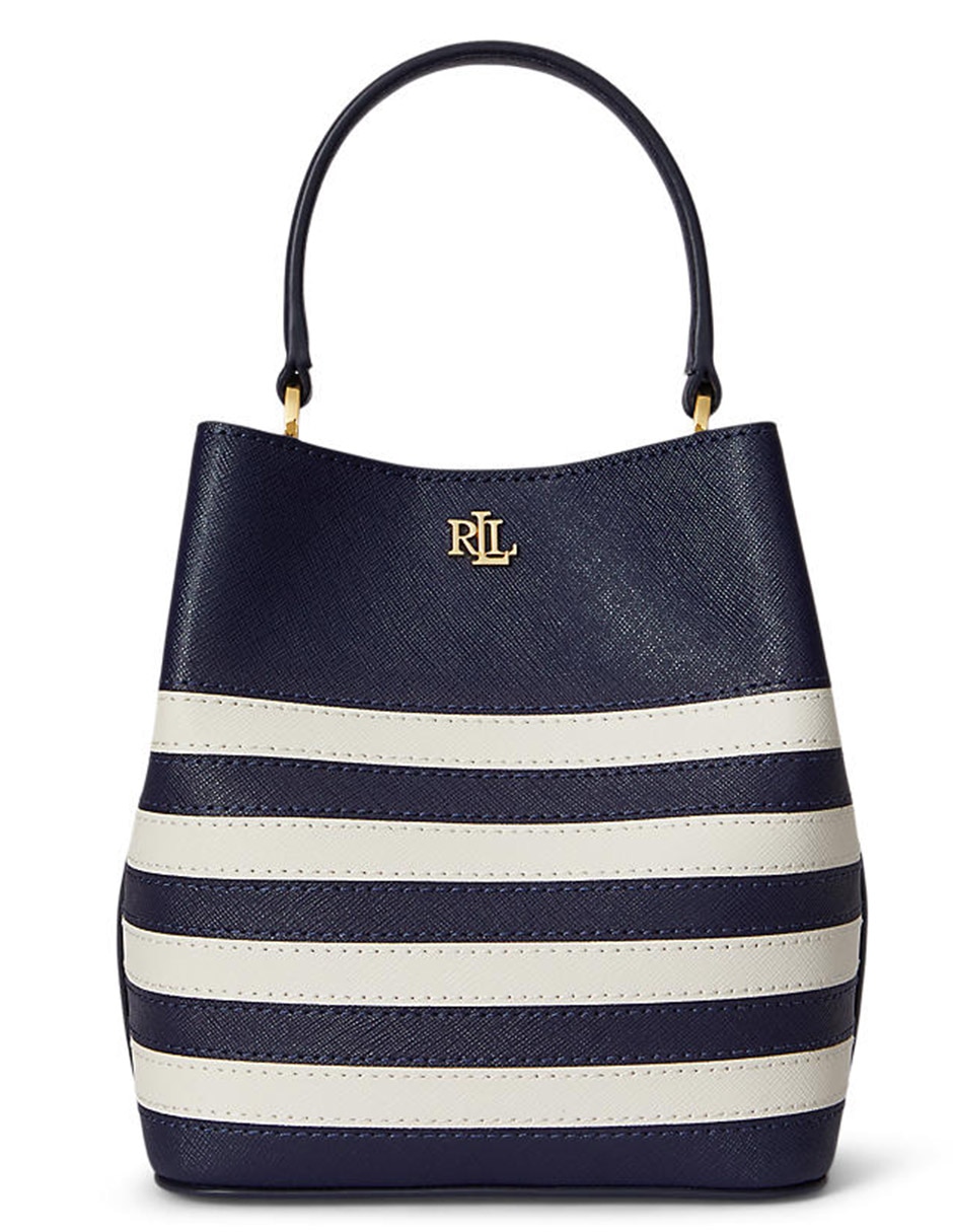 Bolsa bucket de piel para mujer