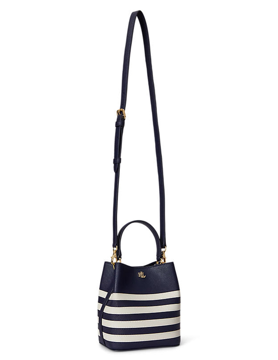 Bolsa bucket de piel para mujer 4