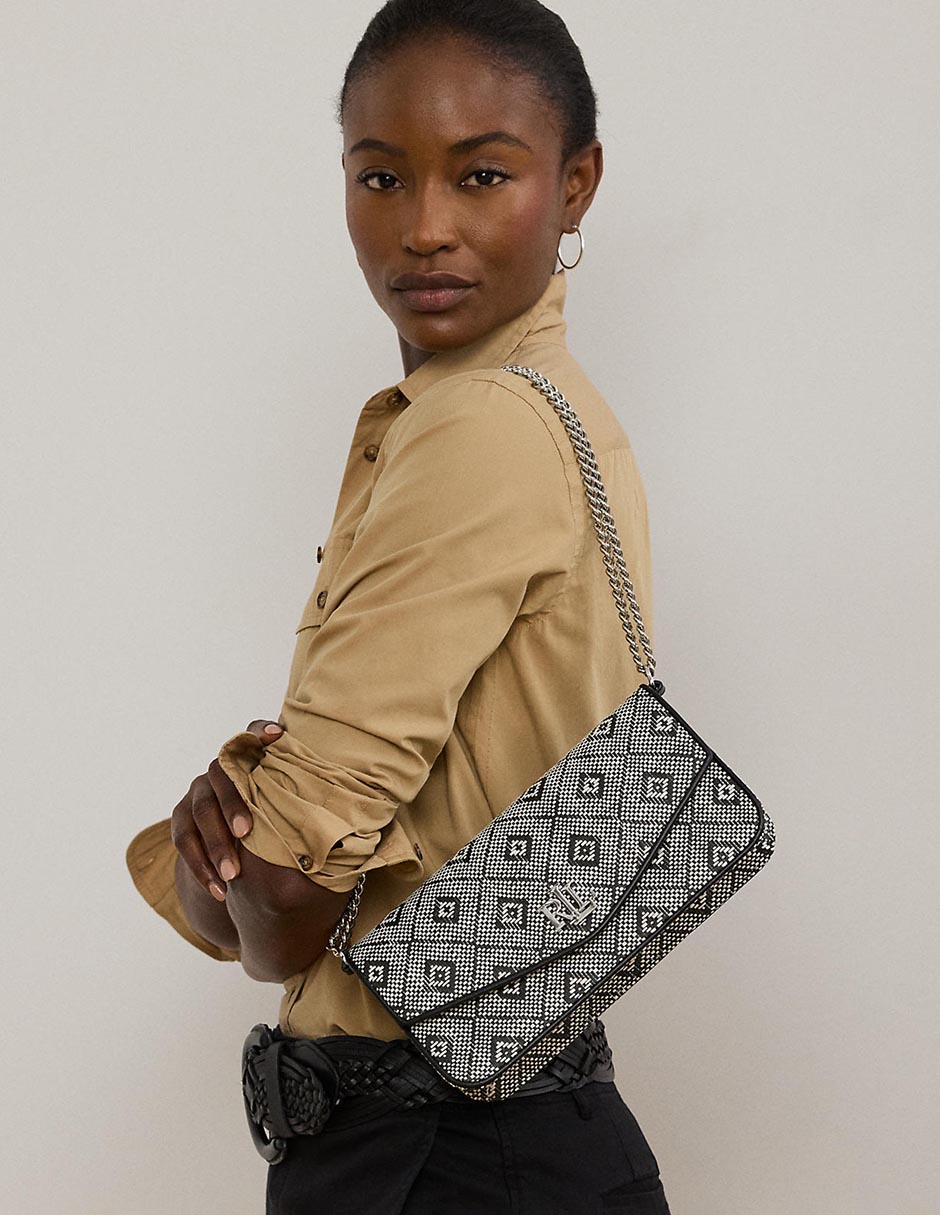 Bolsa shoulder Sawyer de piel para mujer 5