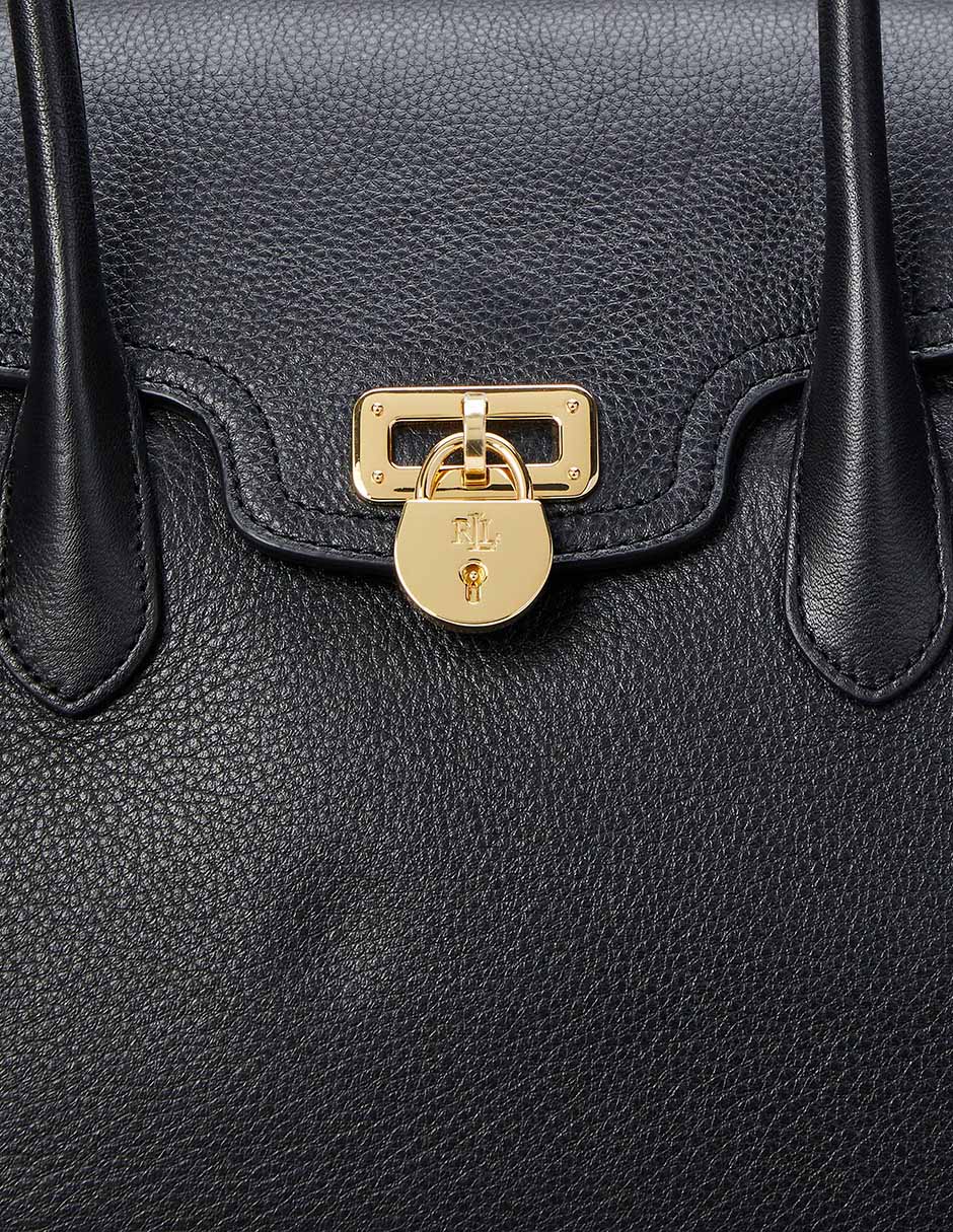 Bolsa satchel de piel para mujer 4