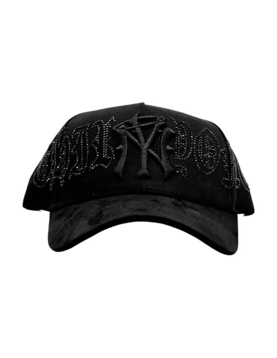 Gorra visera semicurva snapback casual Ny Crystals para hombre 2