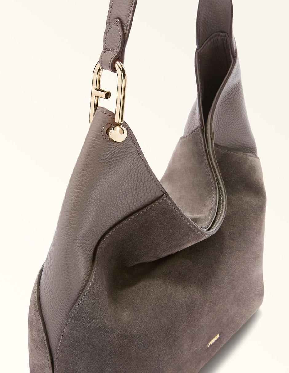 Bolsa hobo de cuero para mujer 3