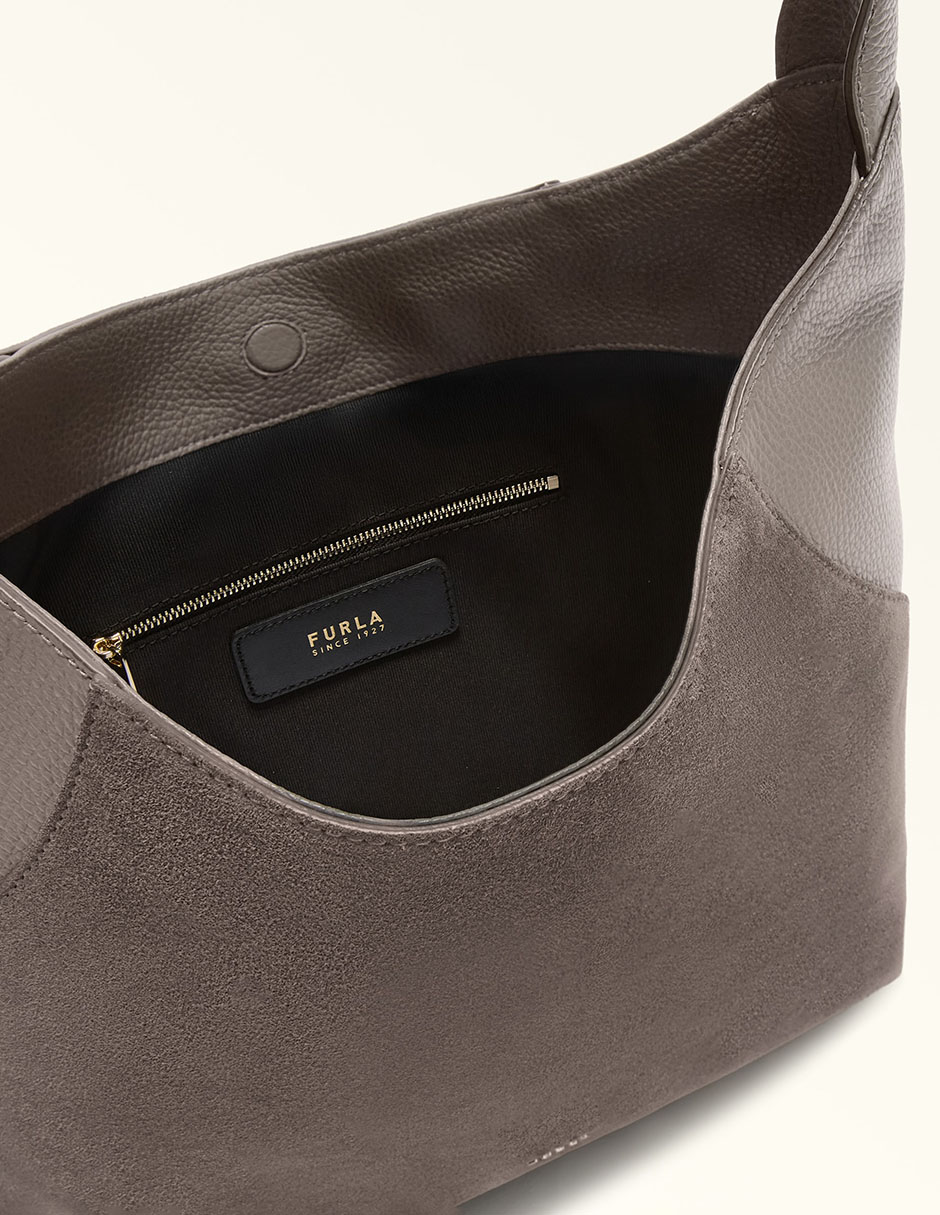 Bolsa hobo de cuero para mujer 4
