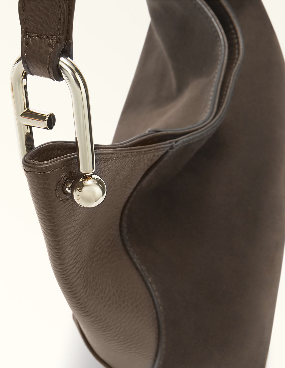 Bolsa hobo de cuero para mujer 3