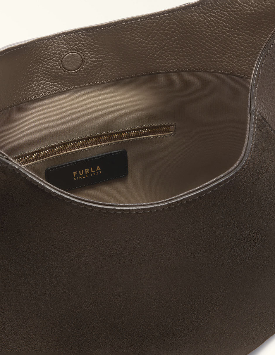 Bolsa hobo de cuero para mujer 4
