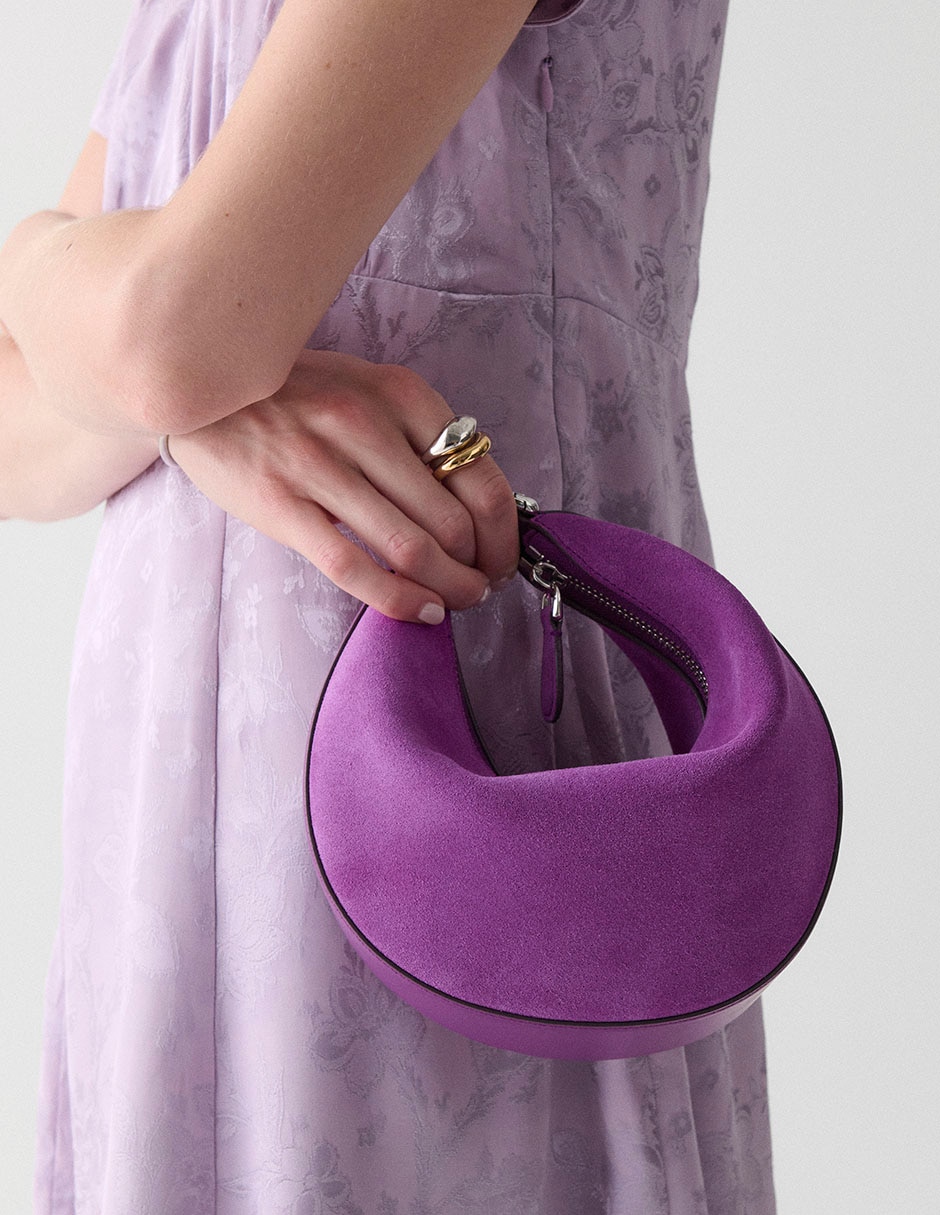 Bolsa hobo Duo de cuero para mujer 7