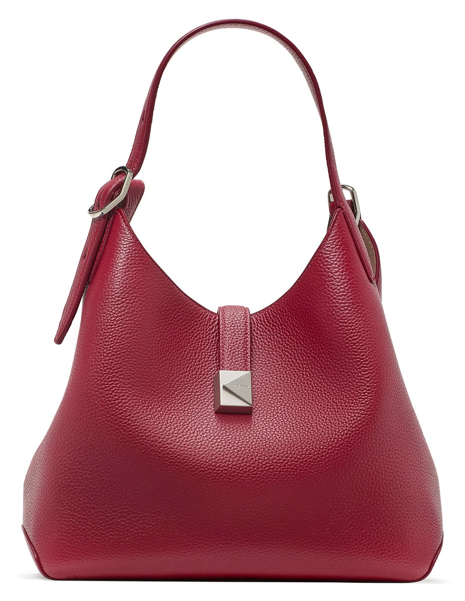 Bolsa hobo de cuero para mujer