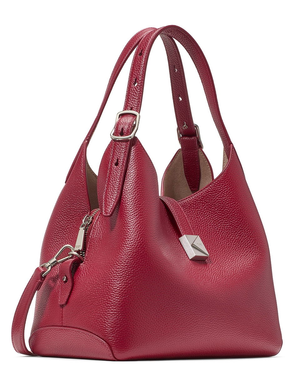 Bolsa hobo de cuero para mujer 2