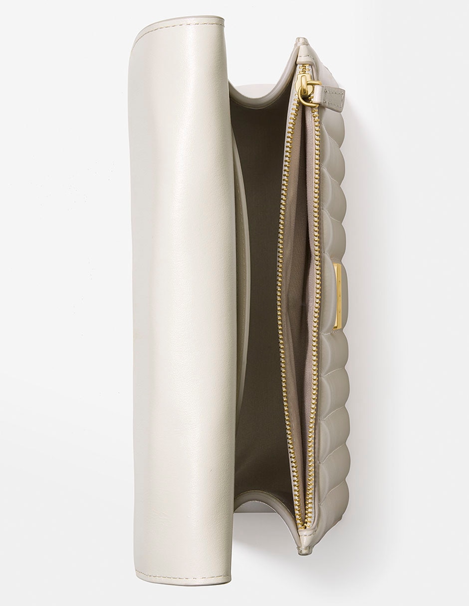 Bolsa shoulder Deco de cuero para mujer 4