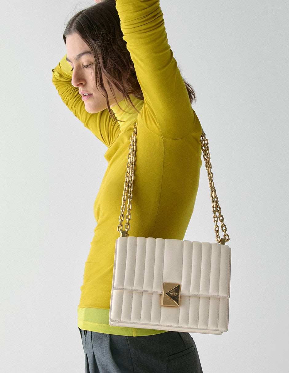 Bolsa shoulder Deco de cuero para mujer 5
