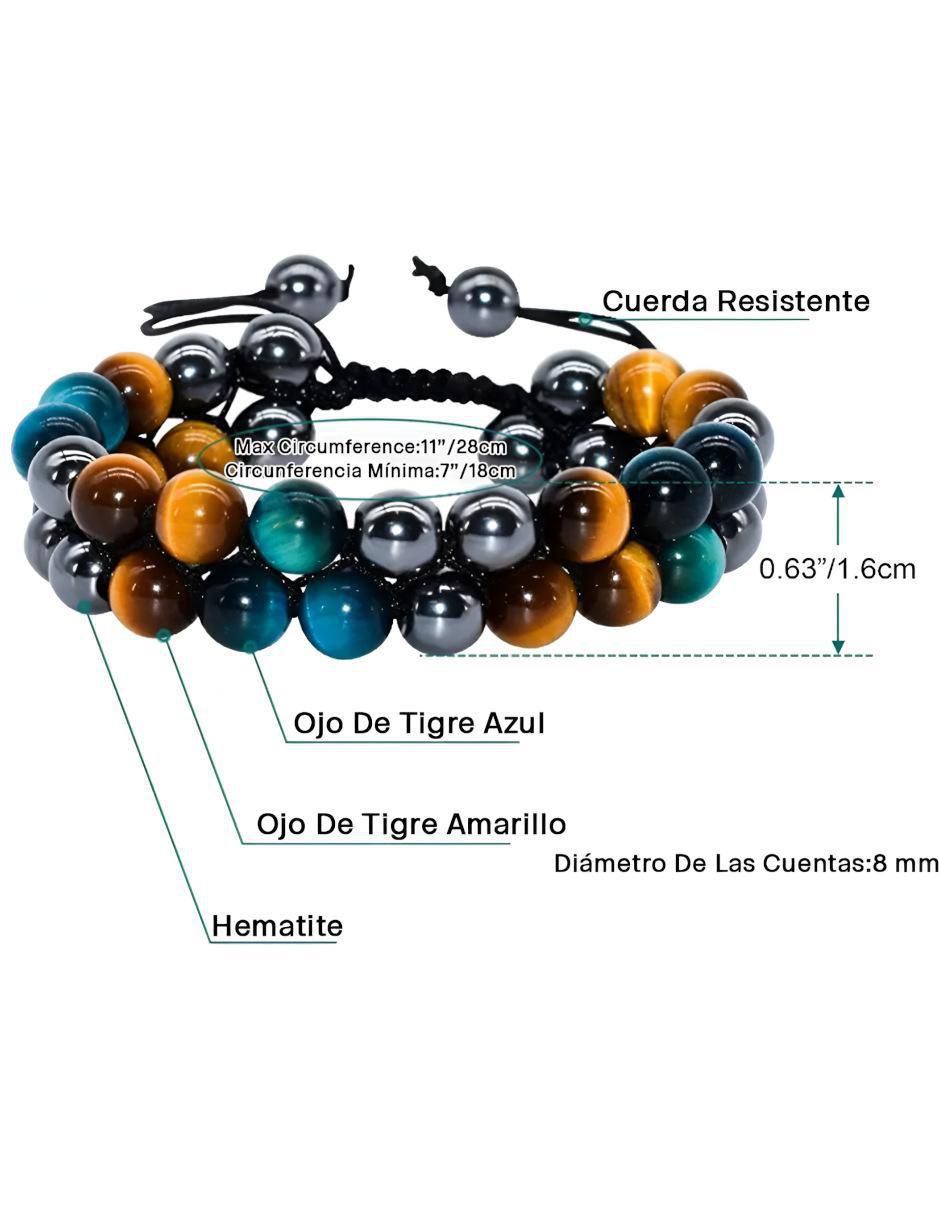 Pulsera con obsidiana Xtllar 5