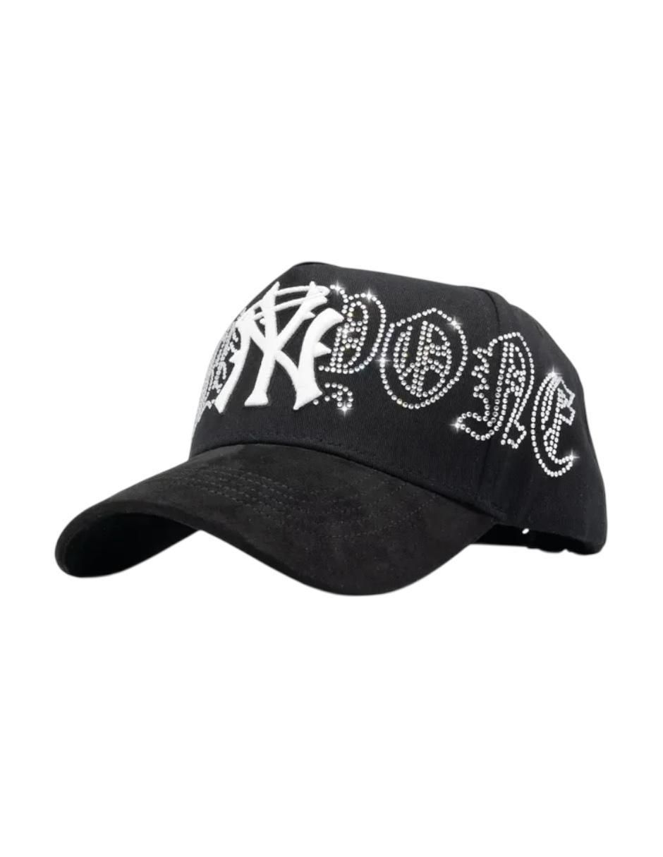 Gorra visera semicurva snapback Ny Crystal para hombre