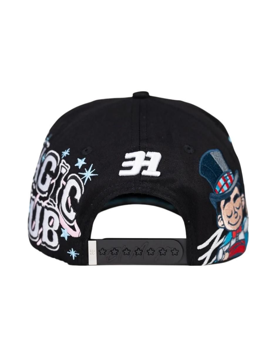 Gorra visera semicurva snapback El Mago para hombre 4