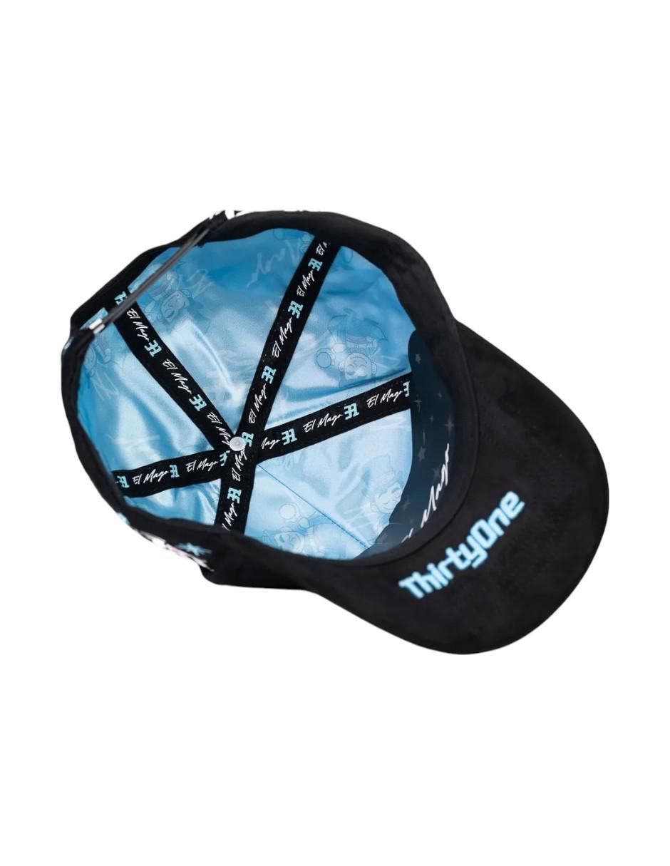 Gorra visera semicurva snapback El Mago para hombre 5