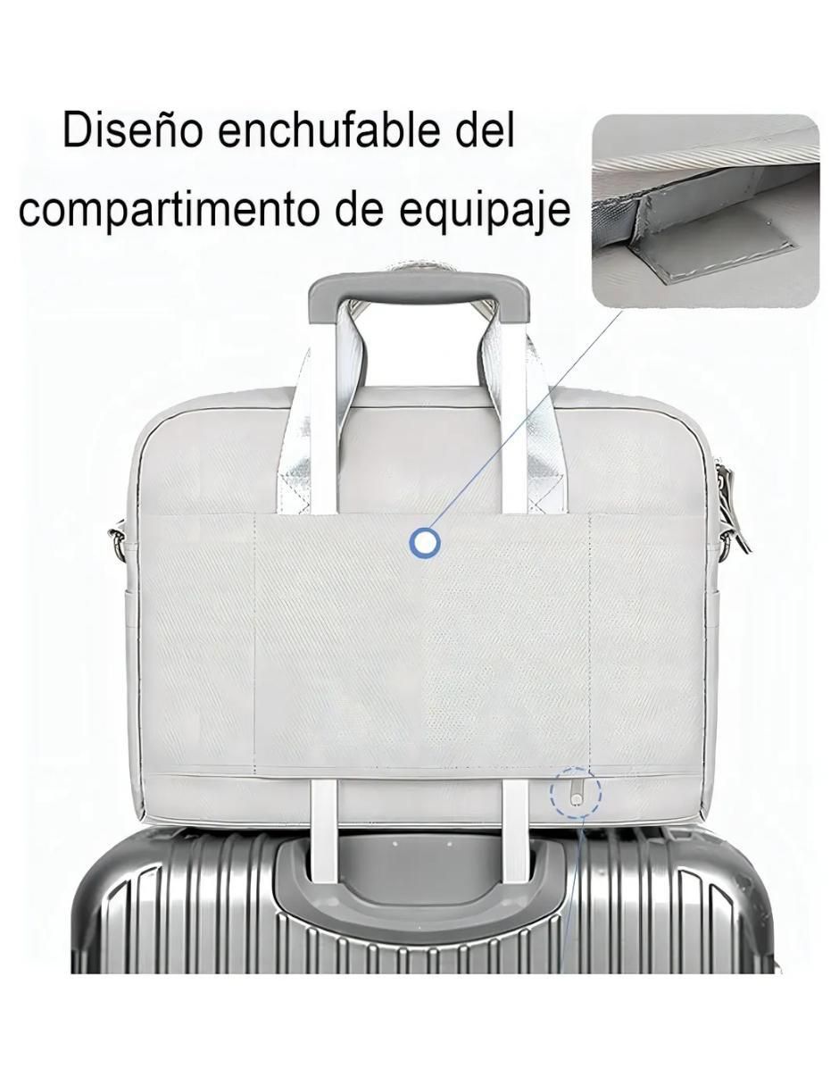 Maletín con compartimiento para laptop 15.6 pulgadas y celular 3