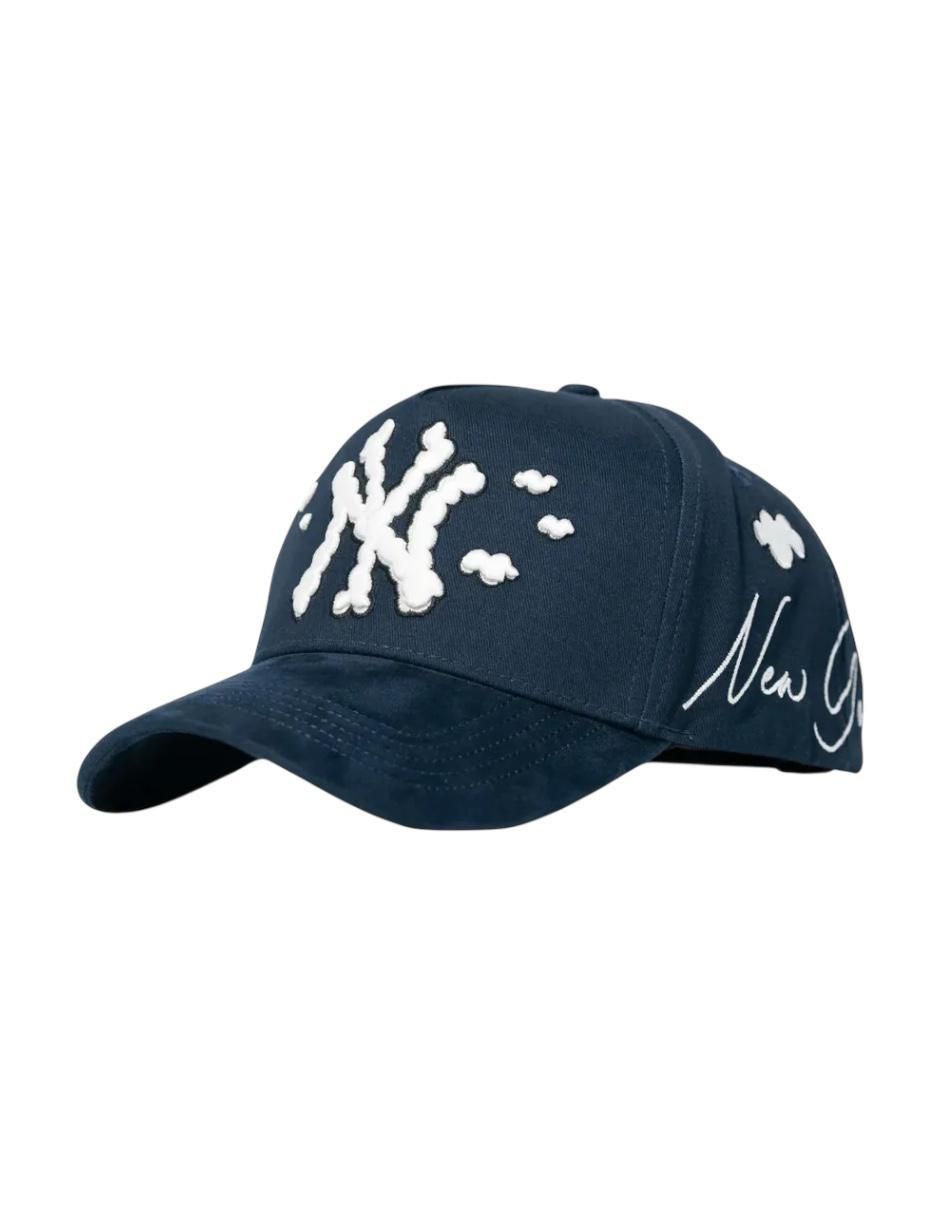 Gorra visera semicurva snapback New York Aniversario para hombre