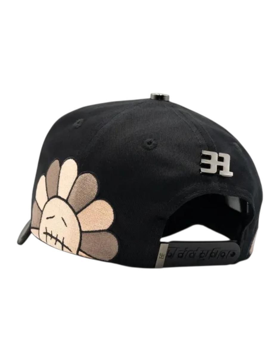Gorra visera semicurva snapback Mur3kam1 para hombre 4