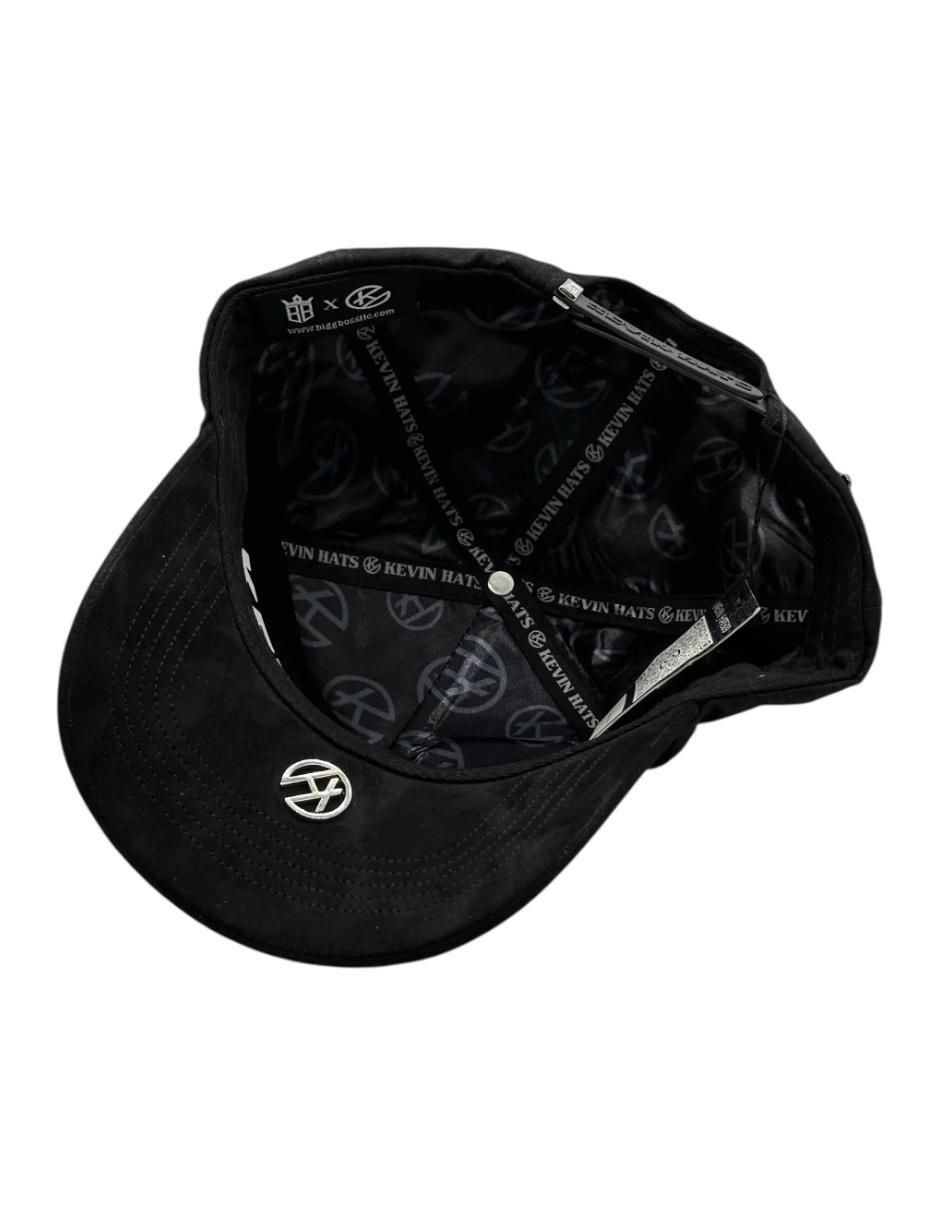 Gorra visera semicurva snapback Ny Crystal Grey Kevin Hats para hombre 3