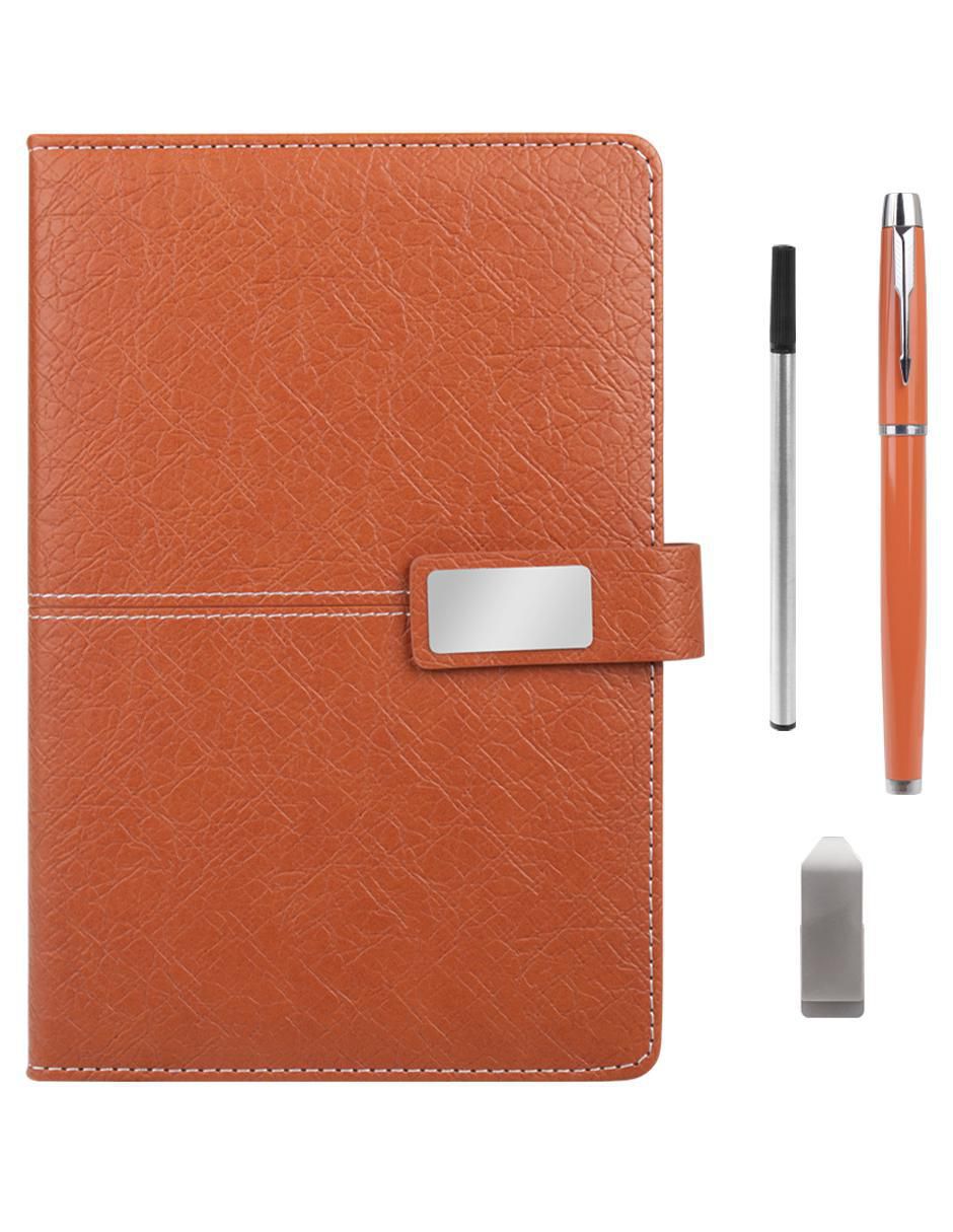 Set cuaderno-rollball a rayas Set cuaderno-rollball a rayas