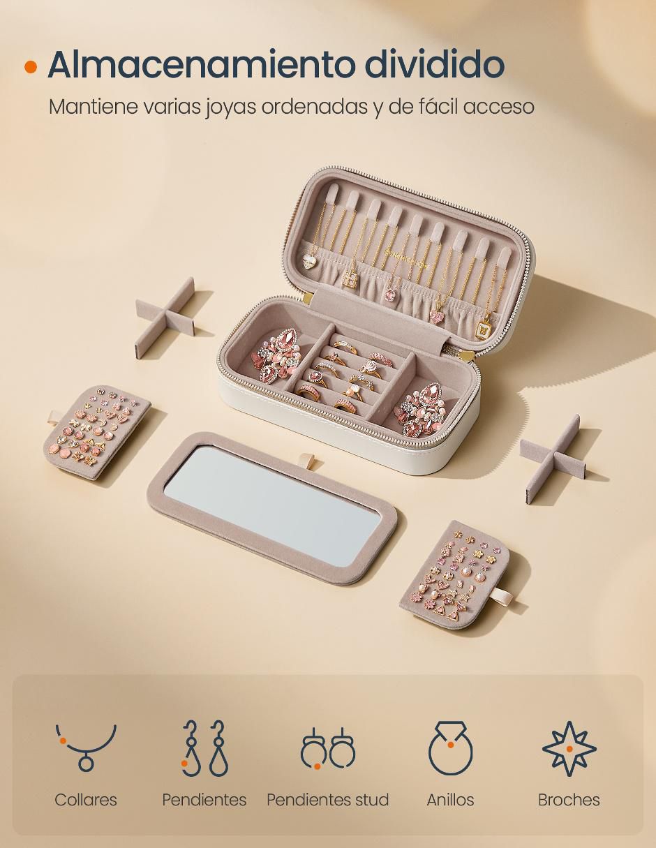 Porta anillos Anah con espejo 2