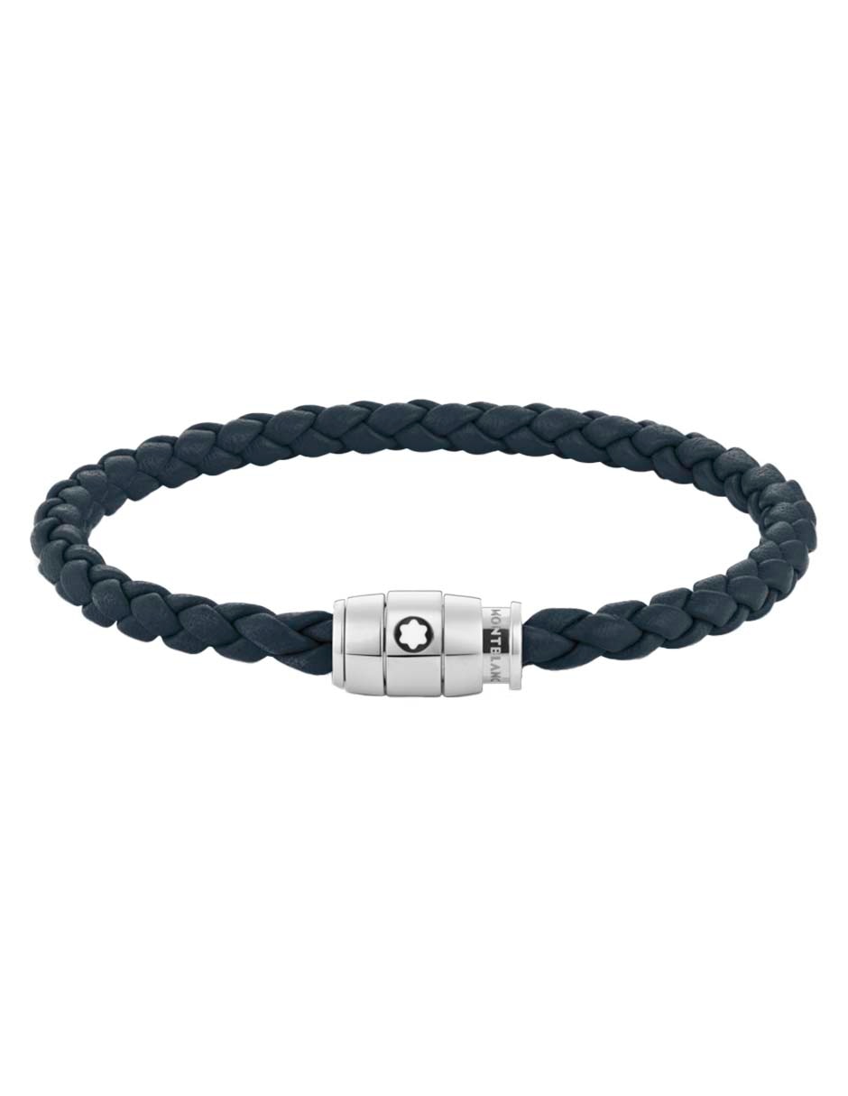 BRACELET STEEL 3 RINGS, A.BLUE, S. 68
