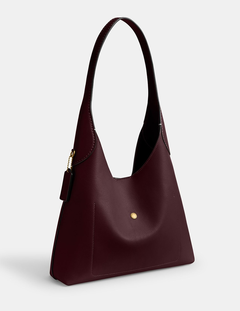Bolsa shoulder Natural Grain Leather de piel para mujer 2