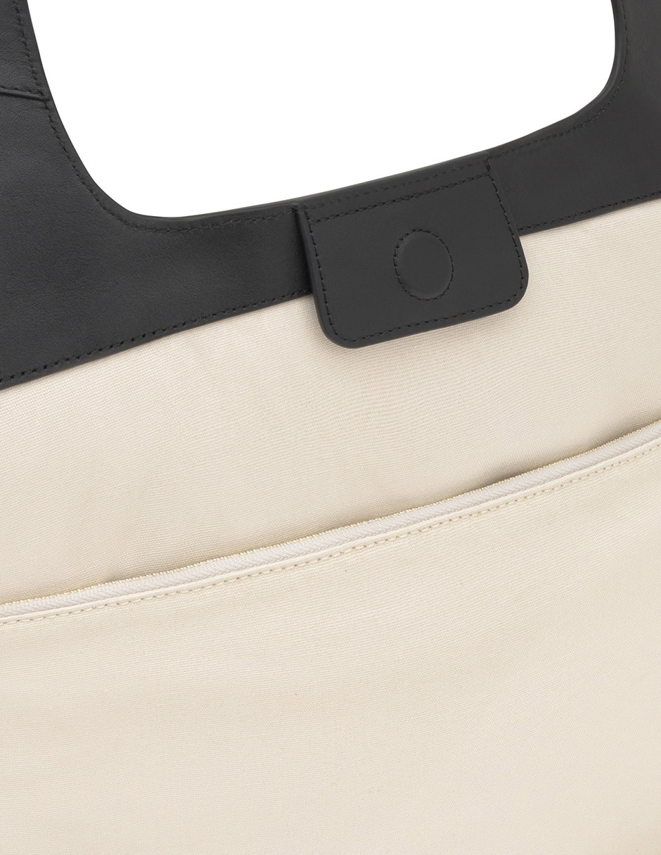 Bolsa shopper Lirio Canvas para mujer 3