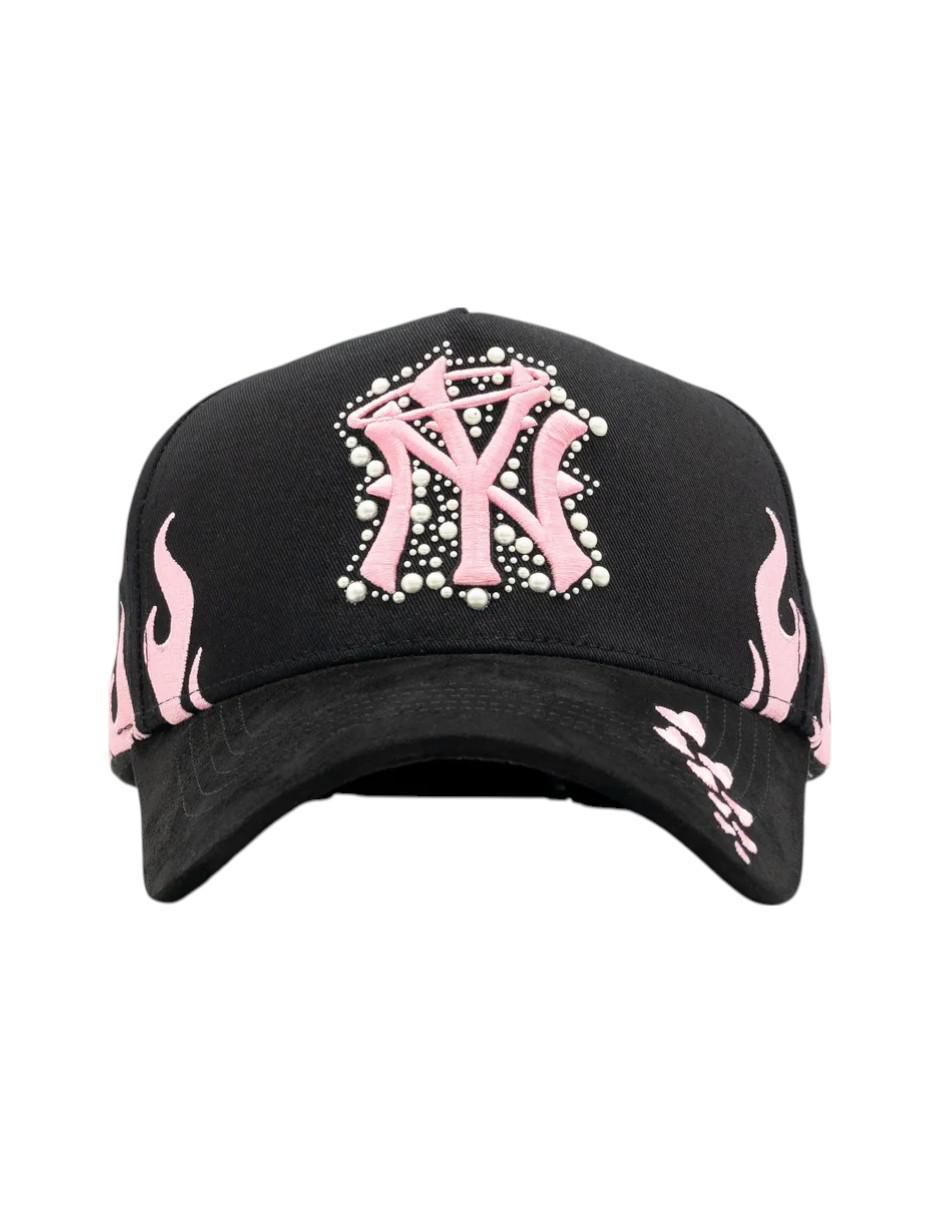 Gorra visera semicurva snapback casual New York Pearls in Love para mujer 2