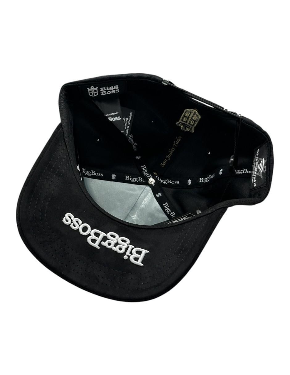 Gorra visera curva snapback San Judas Black para hombre 4