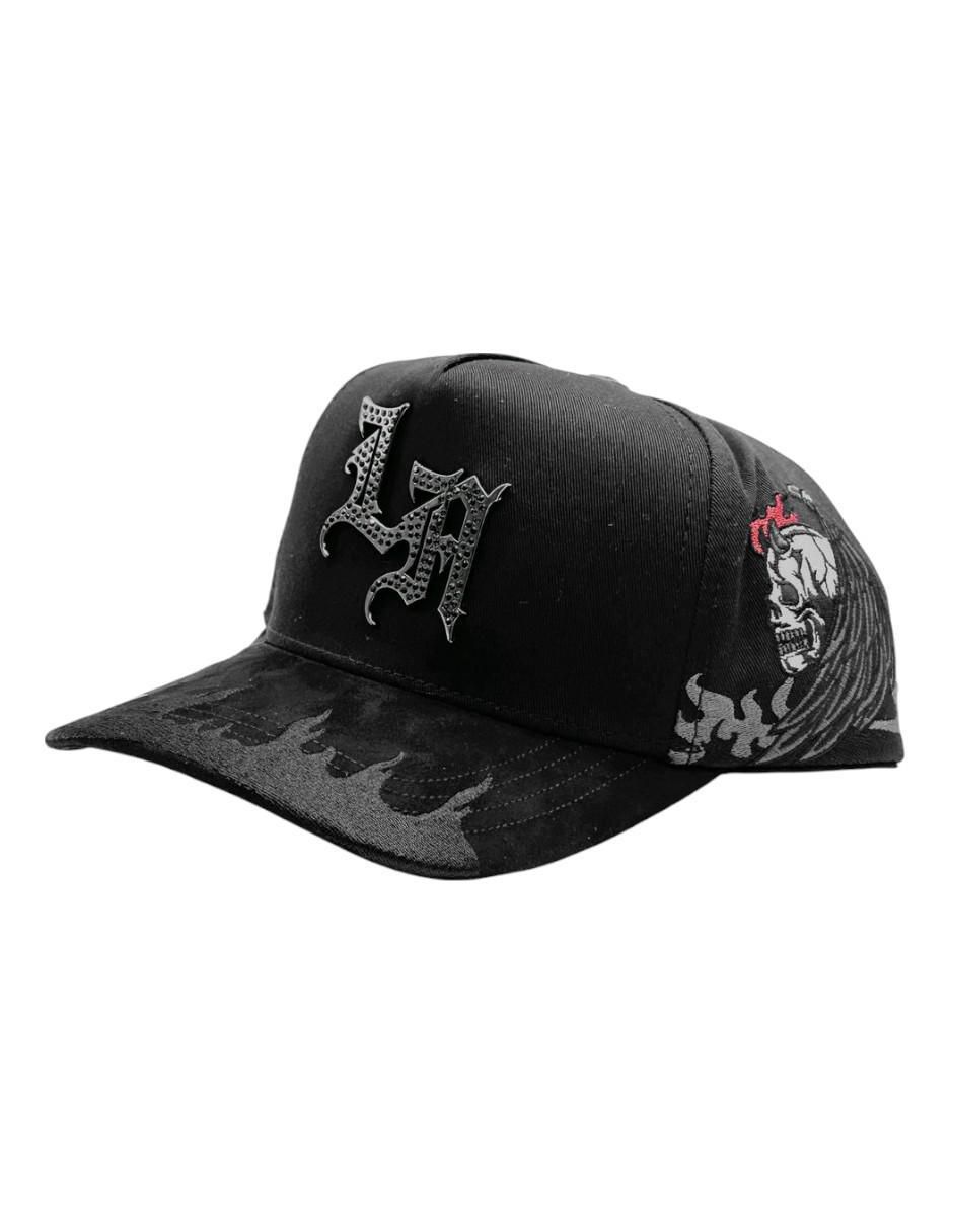 Gorra visera curva snapback La Ángel y Demonio para hombre