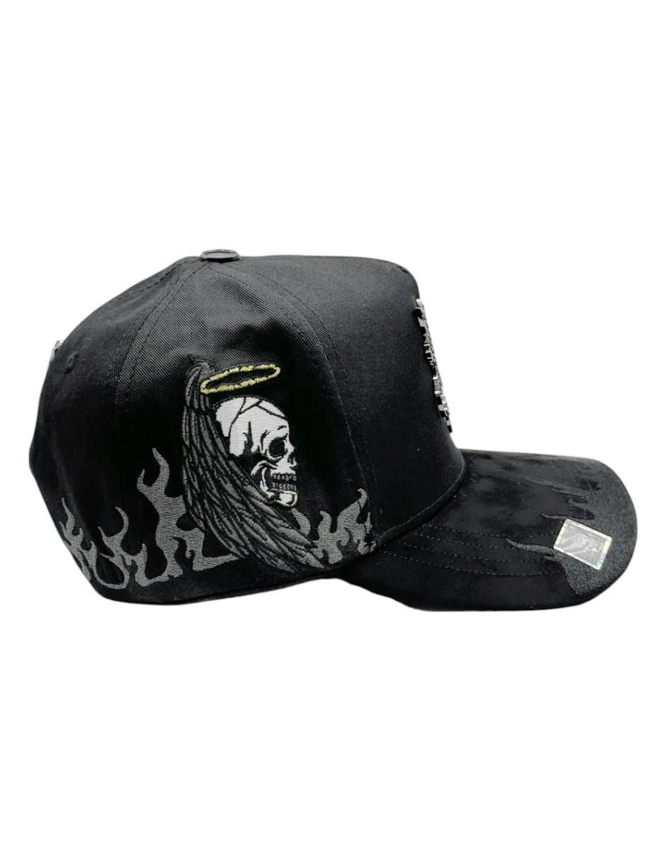Gorra visera curva snapback La Ángel y Demonio para hombre 4