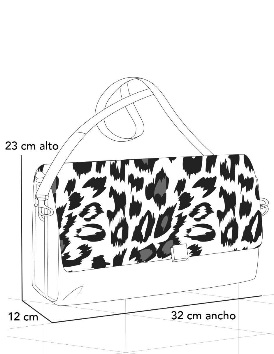 Bolsa bandolera de piel para mujer 5