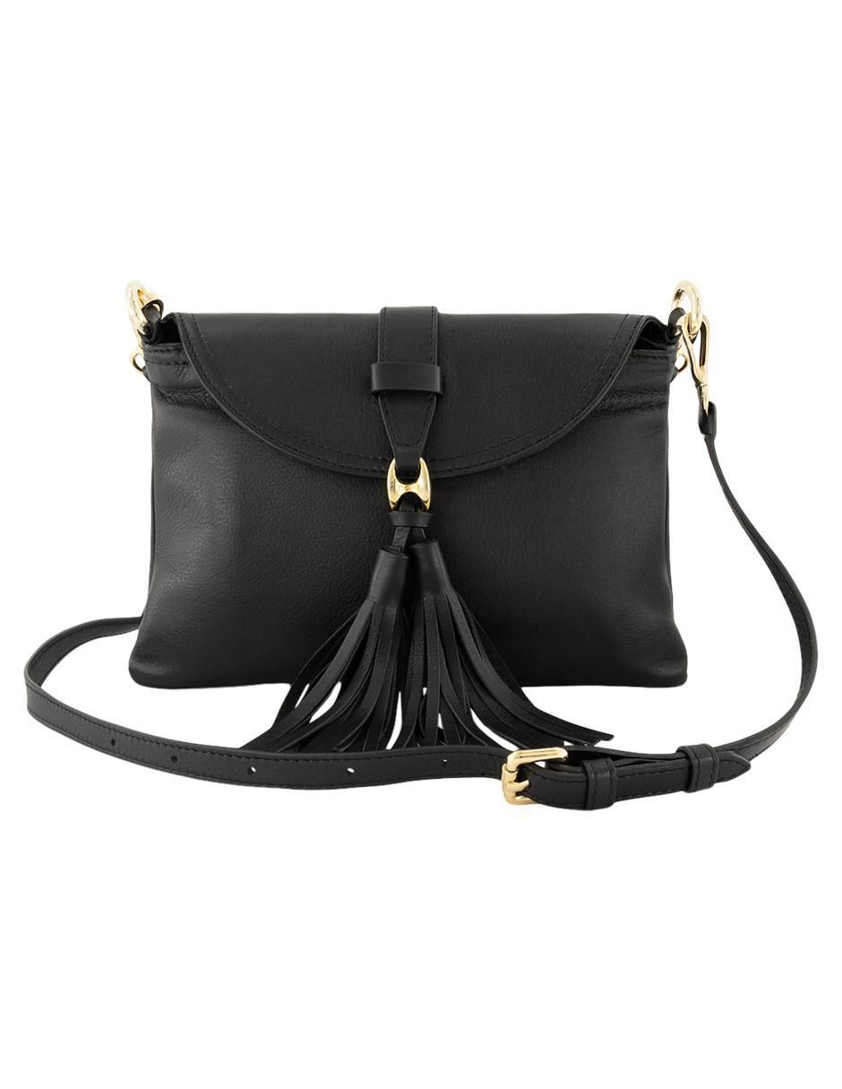 Bolsa crossbody de piel para mujer