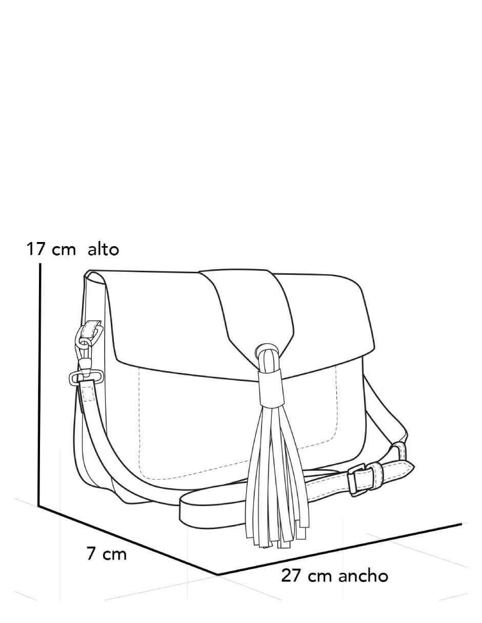 Bolsa crossbody de piel para mujer 5