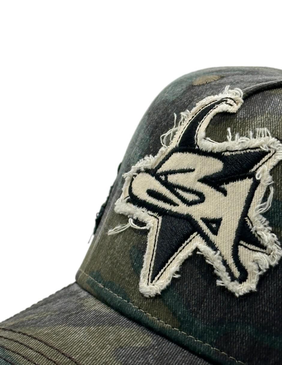 Gorra visera curva snapback War Ready para hombre 4