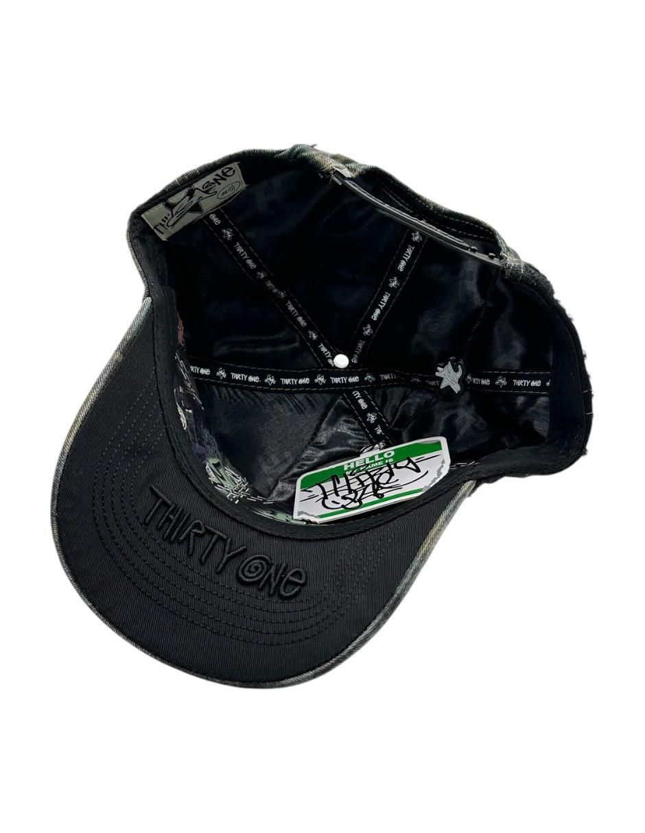 Gorra visera curva snapback War Ready para hombre 7