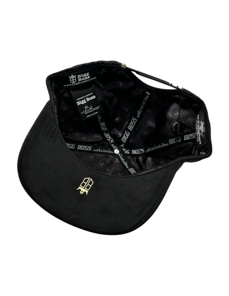 Gorra visera curva snapback Cruz Black Gold para hombre 4