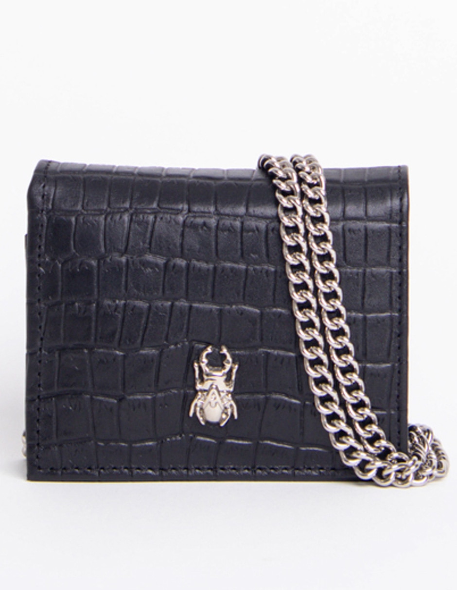 Bolsa crossbody Hopper Chain Wallet para mujer