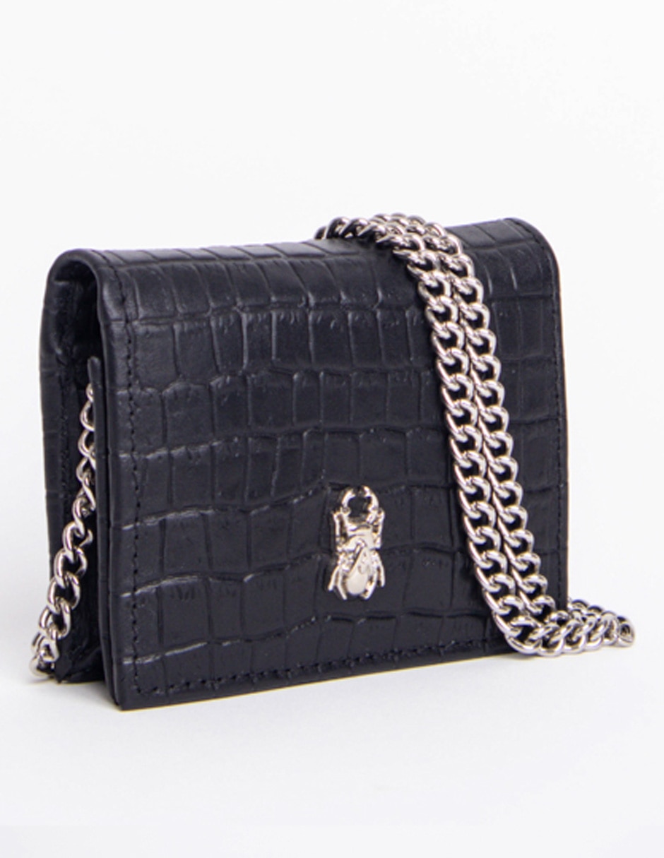 Bolsa crossbody Hopper Chain Wallet para mujer 2