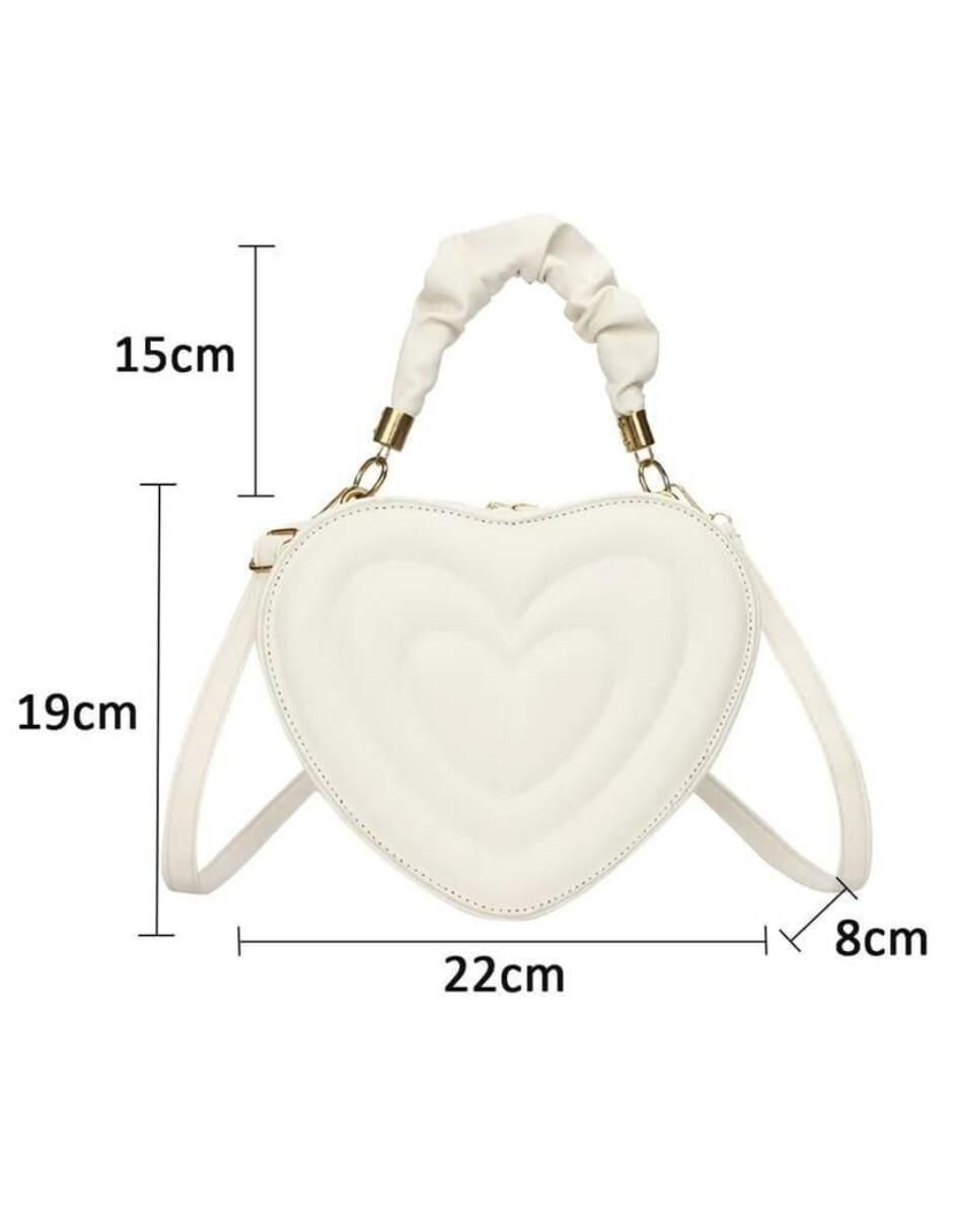 Bolsa crossbody Love para mujer 6