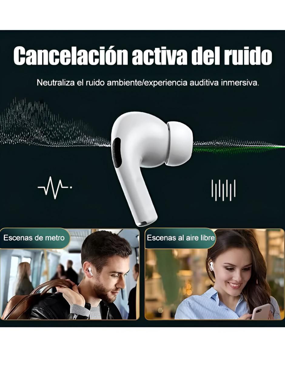 Audífonos In-Ear inalámbricos con cancelación de ruido 2