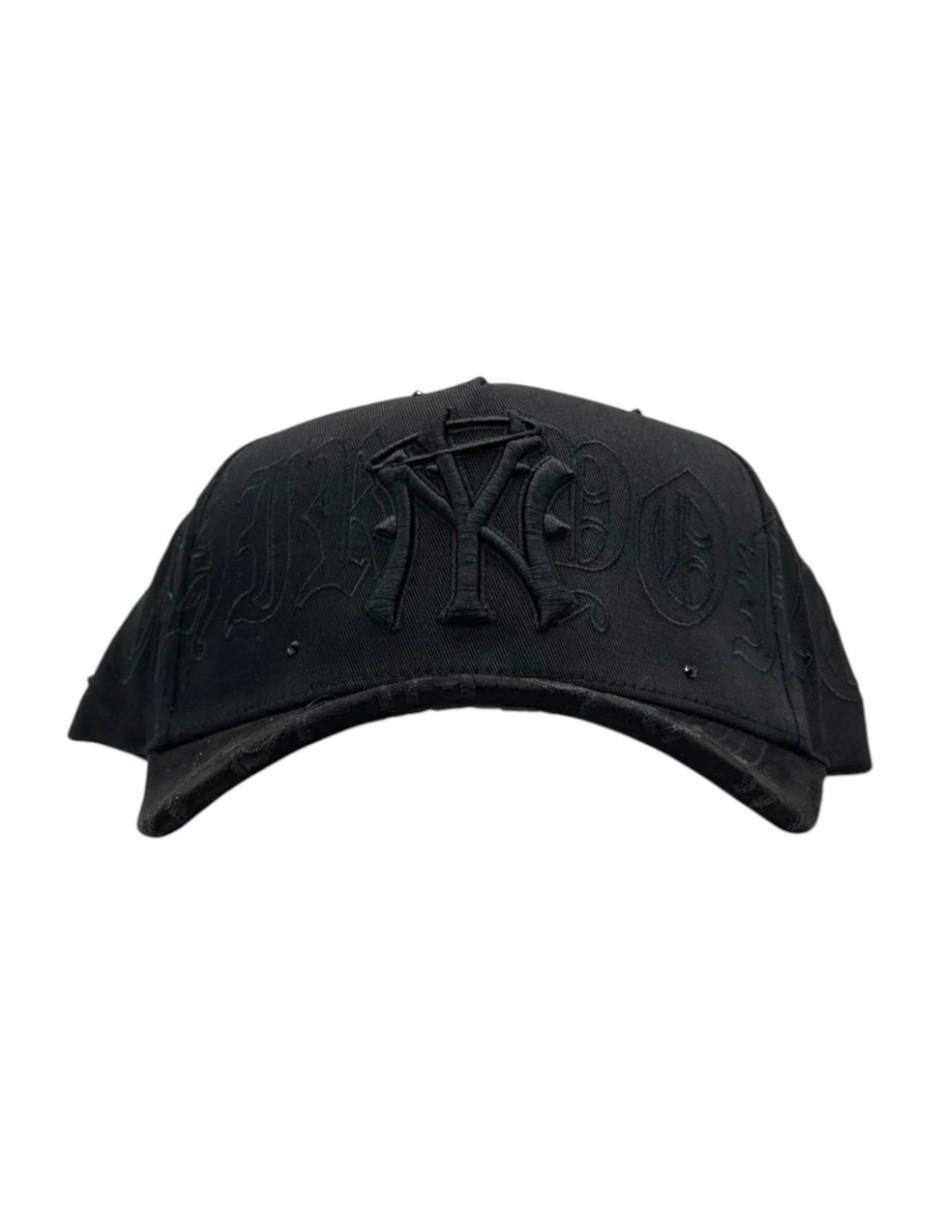 Gorra visera curva snapback casual New York Flames para hombre 2