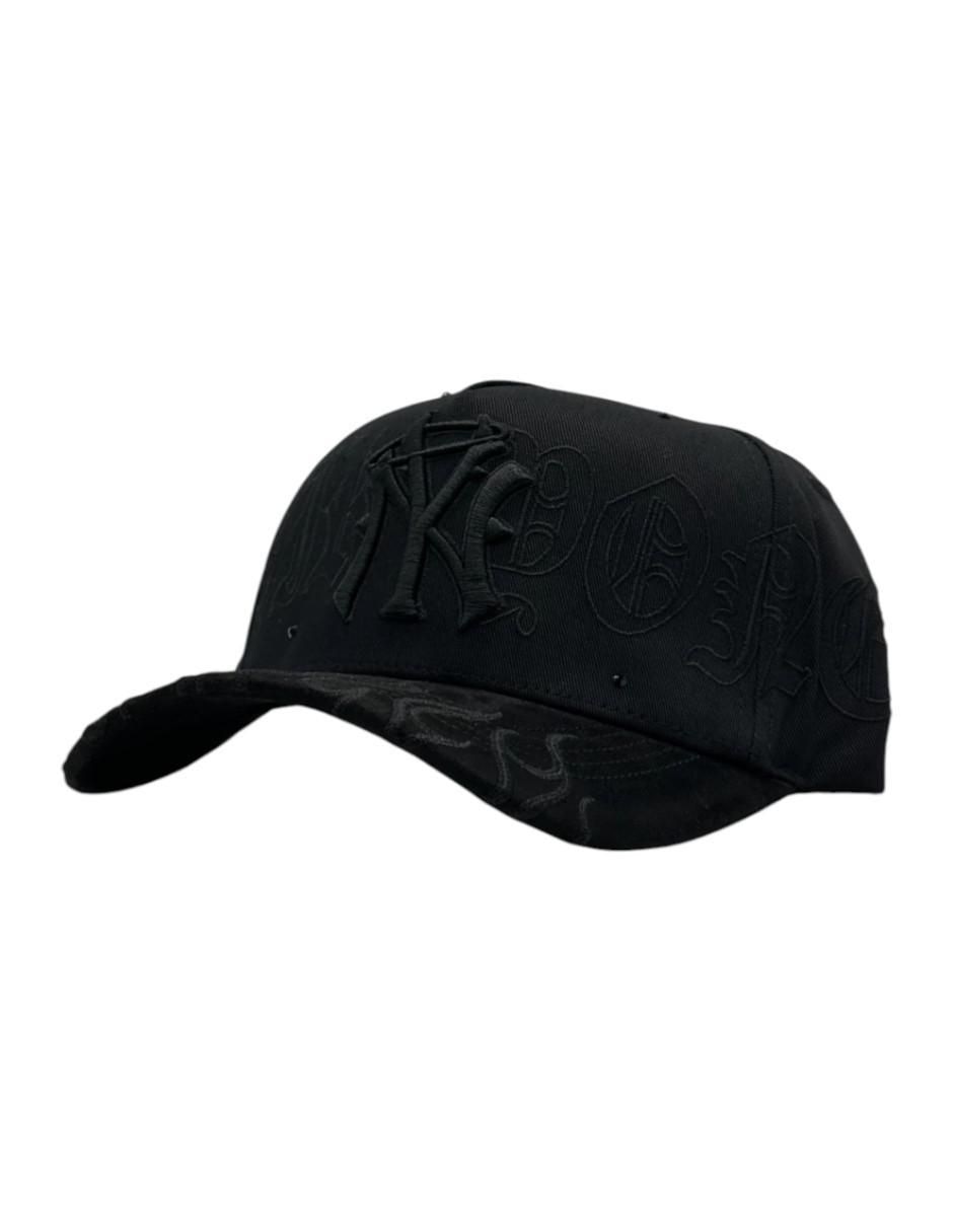 Gorra visera curva snapback casual New York Flames para hombre 3