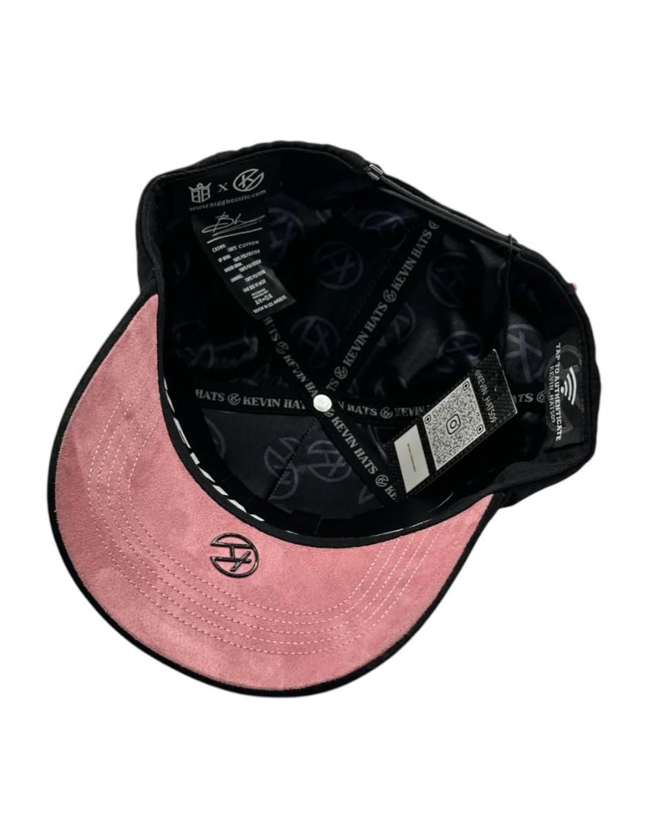 Gorra visera curva snapback casual NY Crystal Pink para hombre 4