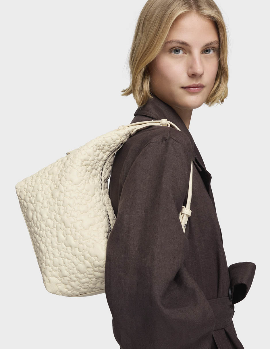 Bolsa hobo Puffy Bear Oso para mujer