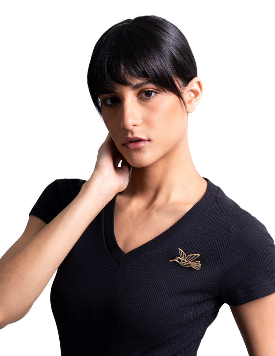 Pin de metal colibrí 3