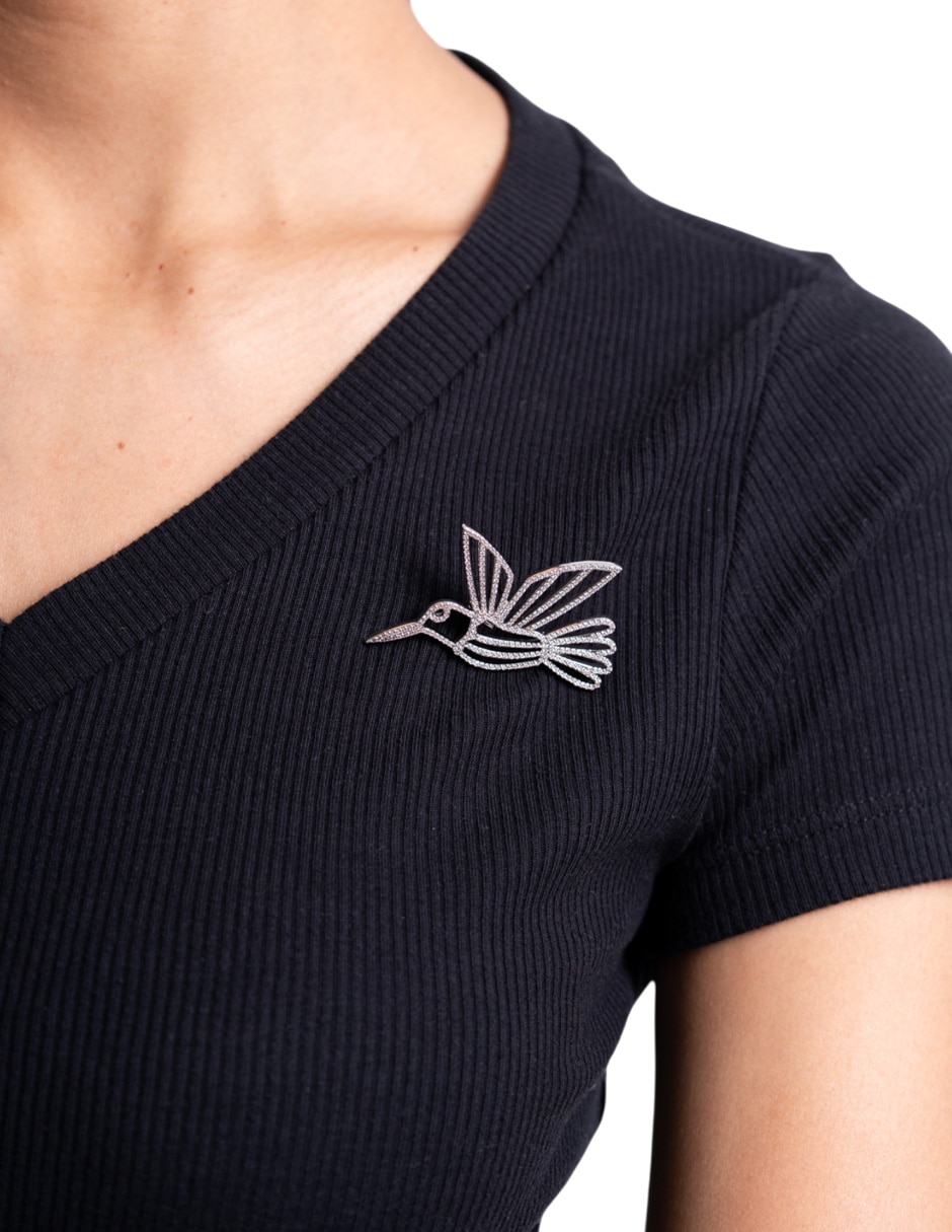 Pin de metal colibrí 2