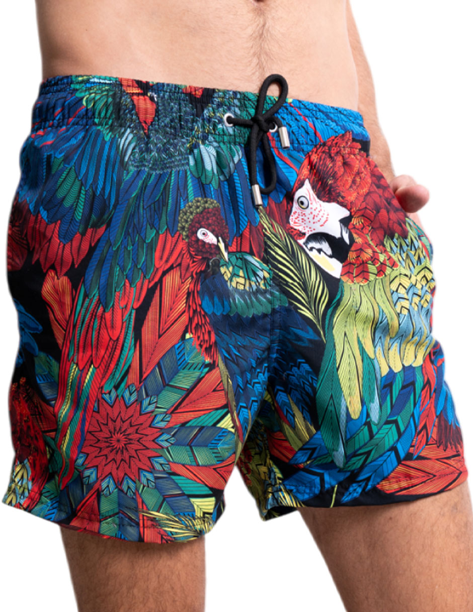 Traje de baño con bolsillos para hombre 4