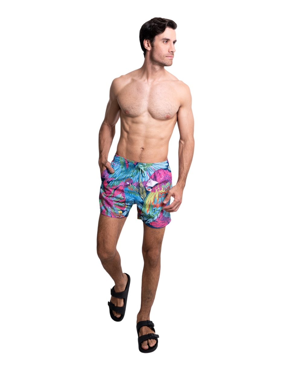 Traje de baño con bolsillos para hombre 2